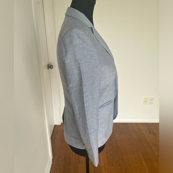 CREWCUTS Thompson Tailored Light Blue Blazer for Boys - Picture 4 of 5